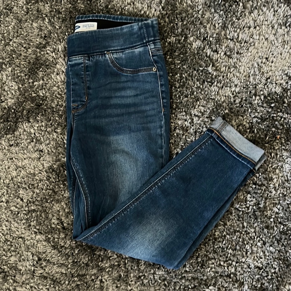 Blue Jeggings